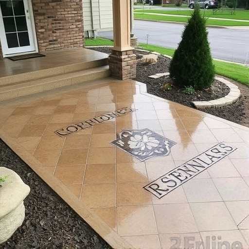 Concrete engraving techniquesOak Harbor Ohio,Benefits of concrete engraving,Decorative concrete engraving