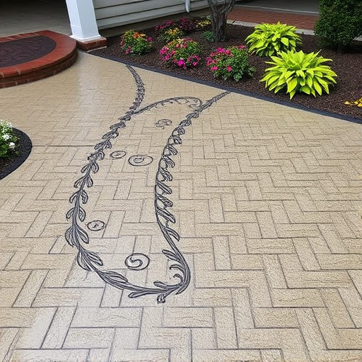 Concrete engraving techniquesOak Harbor Ohio,Benefits of concrete engraving,Decorative concrete engraving