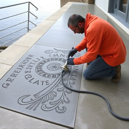 Concrete engraving techniquesOak Harbor Ohio,Benefits of concrete engraving,Decorative concrete engraving