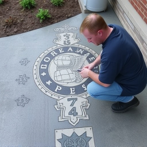Concrete engraving techniquesOak Harbor Ohio,Benefits of concrete engraving,Decorative concrete engraving