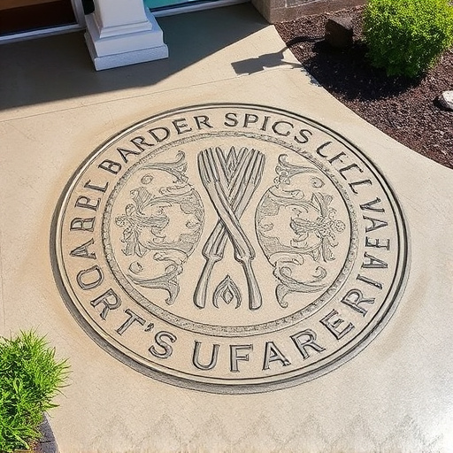 Concrete engraving techniquesOak Harbor Ohio,Benefits of concrete engraving,Decorative concrete engraving