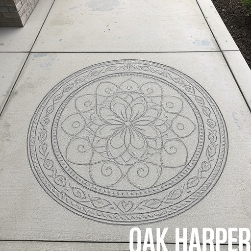 Concrete engraving techniquesOak Harbor Ohio,Benefits of concrete engraving,Decorative concrete engraving