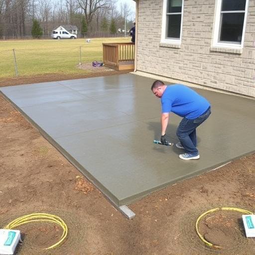 Concrete installation services Oak Harbor Ohio,Concrete installation process,Concrete slab installation