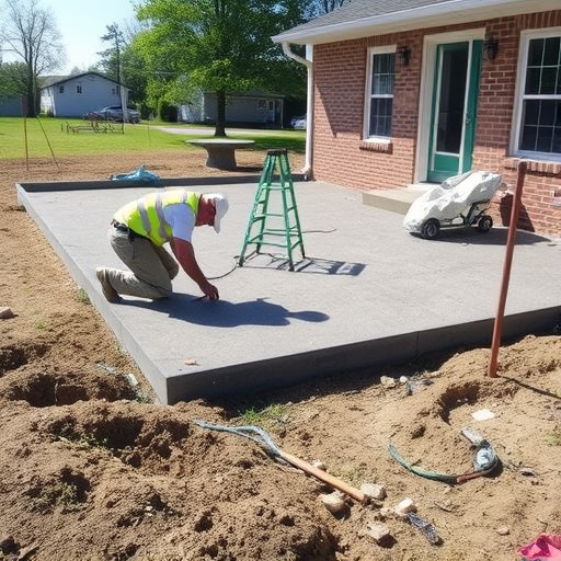 Concrete installation services Oak Harbor Ohio,Concrete installation process,Concrete slab installation