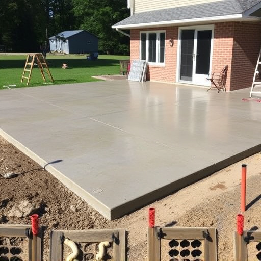 Concrete installation services Oak Harbor Ohio,Concrete installation process,Concrete slab installation