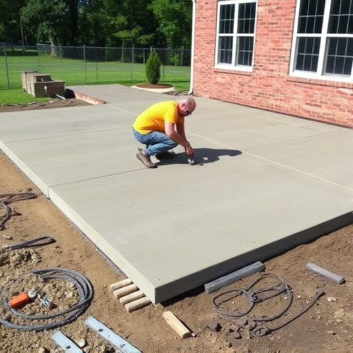 Concrete installation services Oak Harbor Ohio,Concrete installation process,Concrete slab installation