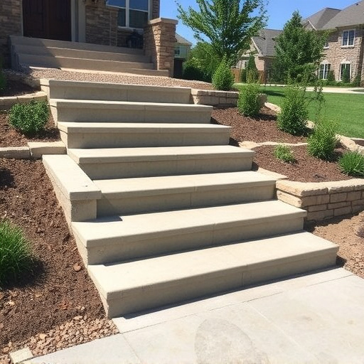 Concrete step construction process toledo,Residential concrete steps,Commercial concrete step construction