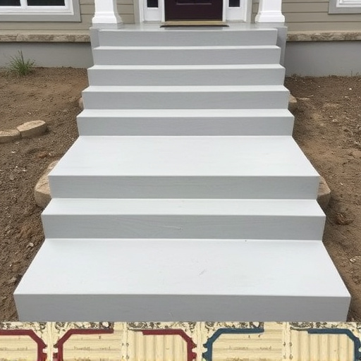 Concrete step construction process toledo,Residential concrete steps,Commercial concrete step construction