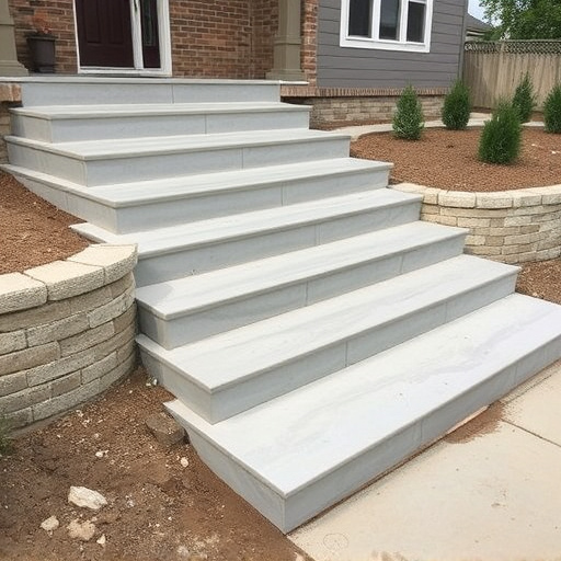 Concrete step construction process toledo,Residential concrete steps,Commercial concrete step construction