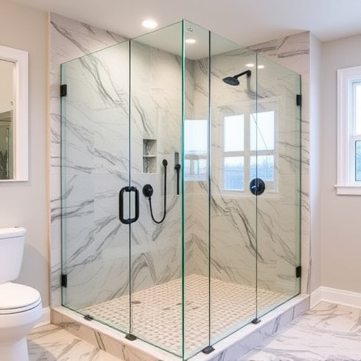 custom frameless shower enclosures lake Orion Michigan,custom frameless shower enclosure designs,benefits of custom frameless shower enclosures