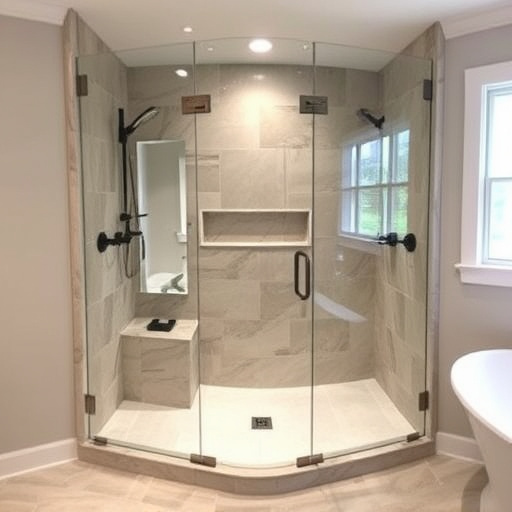 custom frameless shower enclosures lake Orion Michigan,custom frameless shower enclosure designs,benefits of custom frameless shower enclosures