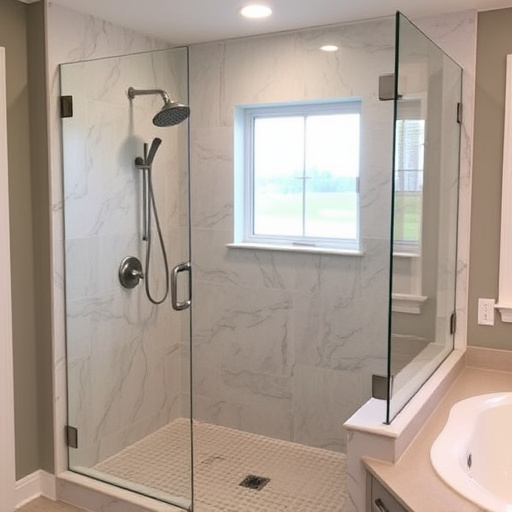 custom frameless shower enclosures lake Orion Michigan,custom frameless shower enclosure designs,benefits of custom frameless shower enclosures