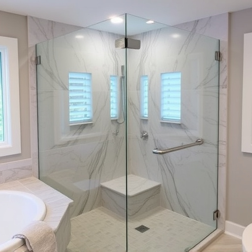 custom frameless shower enclosures lake Orion Michigan,custom frameless shower enclosure designs,benefits of custom frameless shower enclosures