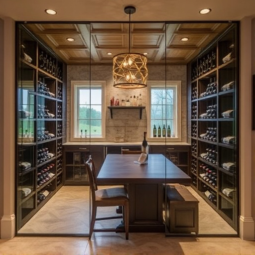 custom glass for wine rooms lake Orion Michigan,custom glass for wine room designs,frameless glass for wine rooms
