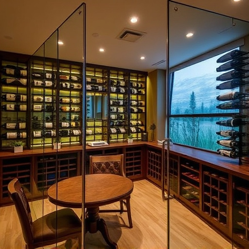 custom glass for wine rooms lake Orion Michigan,custom glass for wine room designs,frameless glass for wine rooms