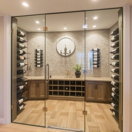 custom glass for wine rooms lake Orion Michigan,custom glass for wine room designs,frameless glass for wine rooms