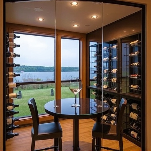 custom glass for wine rooms lake Orion Michigan,custom glass for wine room designs,frameless glass for wine rooms