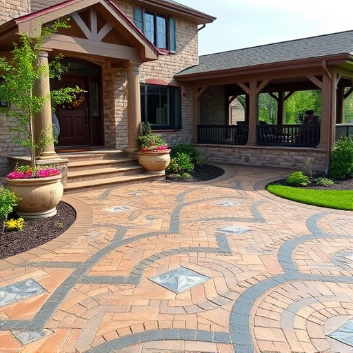 Decorative concrete techniques Oak Harbor Ohio,Benefits of decorative concrete,Stamped decorative concrete