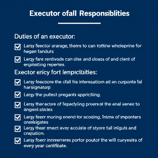 executor services for trusts and wills palo alto california,duties of an executor,executor responsibilities checklist
