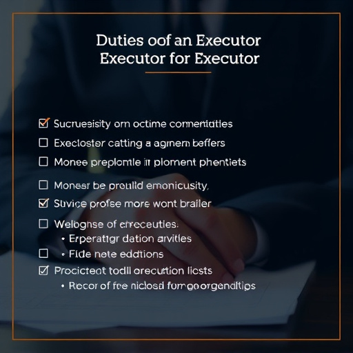 executor services for trusts and wills palo alto california,duties of an executor,executor responsibilities checklist