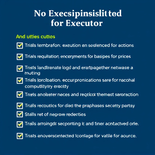 executor services for trusts and wills palo alto california,duties of an executor,executor responsibilities checklist