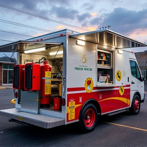 Food Truck Fire Suppression Fayetteville,certified food truck fire suppression contractors,affordable portable fire suppression systems for food trucks