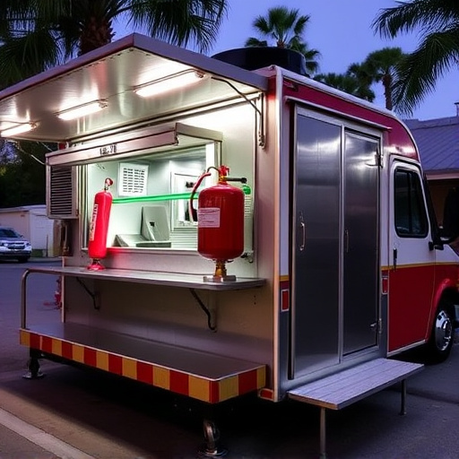Food truck fire suppression system installation Jacksonville,Benefits of food truck fire suppression systems,Portable fire suppression systems for food trucks