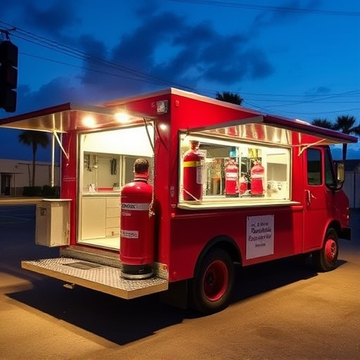 Food truck fire suppression system installation Jacksonville,Benefits of food truck fire suppression systems,Portable fire suppression systems for food trucks