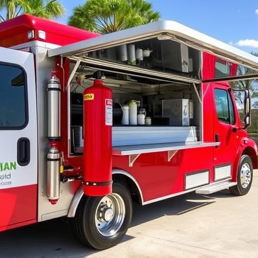 Food truck fire suppression system installation Jacksonville,Benefits of food truck fire suppression systems