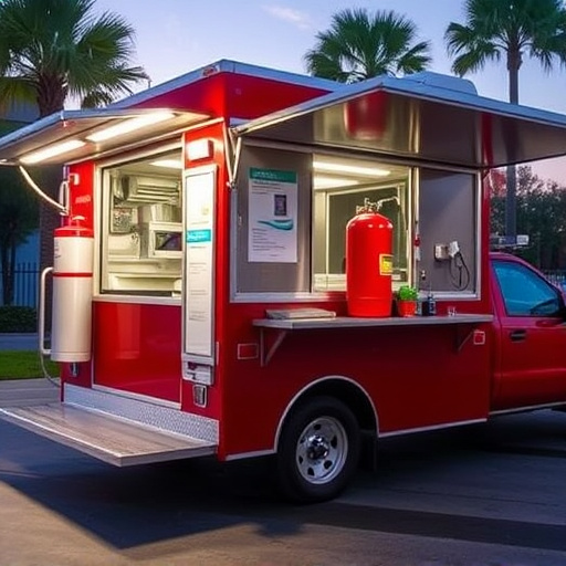 Food truck fire suppression system installation Jacksonville,Benefits of food truck fire suppression systems,Portable fire suppression systems for food trucks