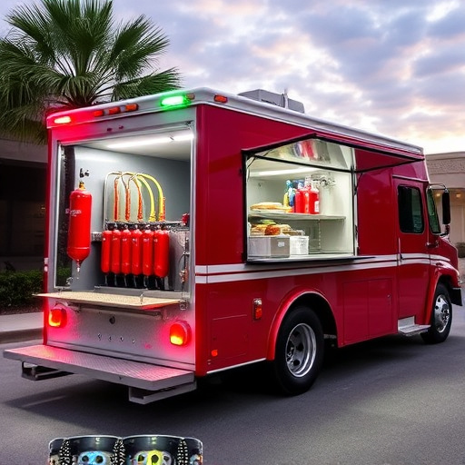 Food truck fire suppression system installation Jacksonville,Benefits of food truck fire suppression systems