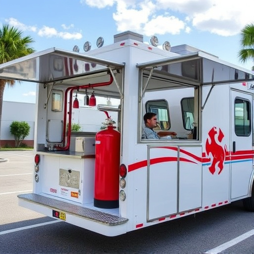 Food truck fire suppression system installation Jacksonville,Benefits of food truck fire suppression systems