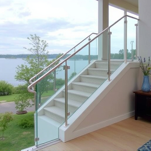 glass railings for homes lake Orion Michigan,glass railing designs for homes,frameless glass railings