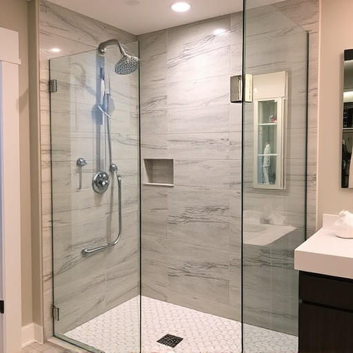 Glass Shower Door Installation Rochester Hills MI,Textured shower glass for anti-slip surfaces,Frameless glass compatibility with bathroom tiles