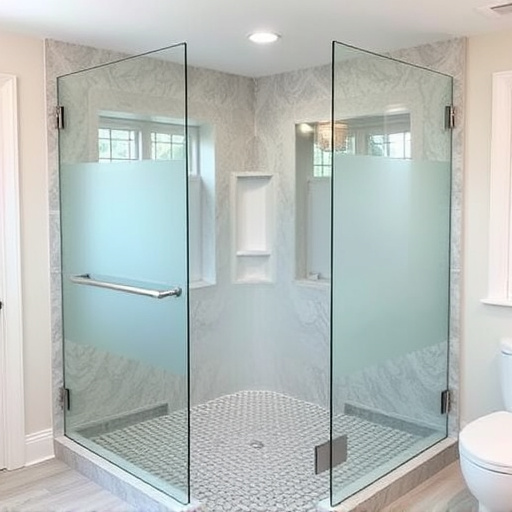 Glass Shower Door Installation Southfield MI,Frameless glass shower enclosures for large bathrooms, Frosted shower doors for privacy-focused designs