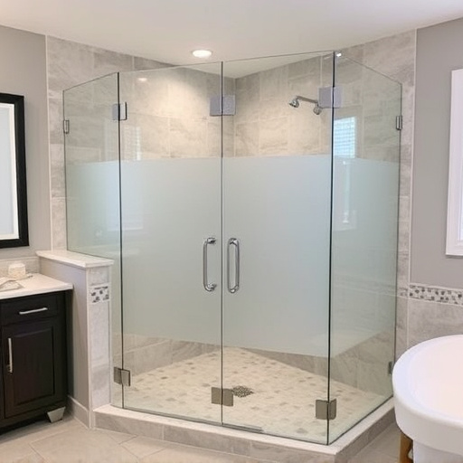 Glass Shower Door Installation Southfield MI,Frameless glass shower enclosures for large bathrooms, Frosted shower doors for privacy-focused designs