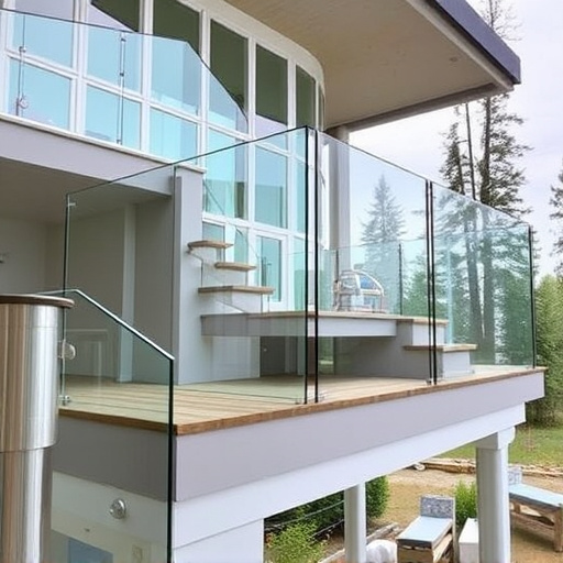 modern glass railings installation lake Orion Michigan,modern glass railings installation guide,tools needed for glass railing installation