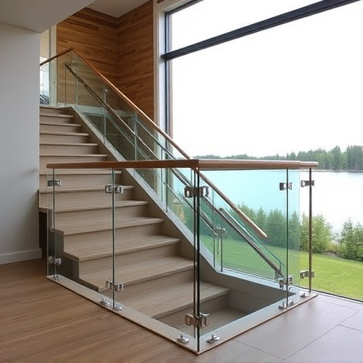 modern glass railings installation lake Orion Michigan,modern glass railings installation guide,tools needed for glass railing installation