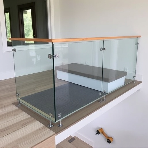 modern glass railings installation lake Orion Michigan,modern glass railings installation guide,tools needed for glass railing installation