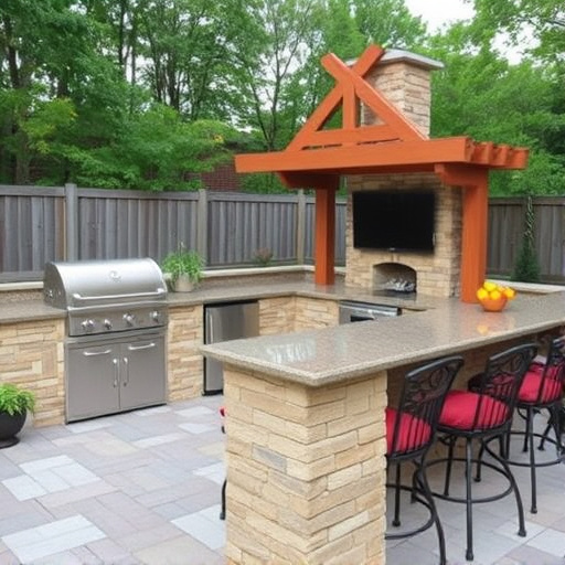 Outdoor kitchen design ideas Oak Harbor Ohio,Benefits of outdoor kitchens,Outdoor kitchen construction services