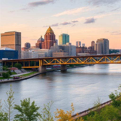 Pittsburgh Pennsylvania city skyline,Pittsburgh Pennsylvania riverside attractions,Things to do in Pittsburgh Pennsylvania