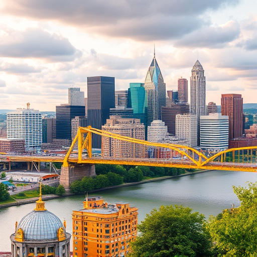 Pittsburgh Pennsylvania city skyline,Pittsburgh Pennsylvania riverside attractions,Things to do in Pittsburgh Pennsylvania