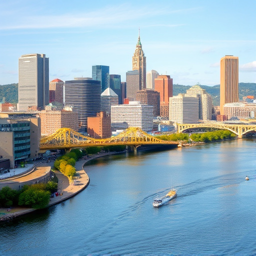 Pittsburgh Pennsylvania city skyline,Pittsburgh Pennsylvania riverside attractions,Things to do in Pittsburgh Pennsylvania