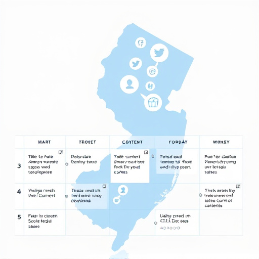social media strategy development New Jersey, content calendar creation, platform-specific campaign planning