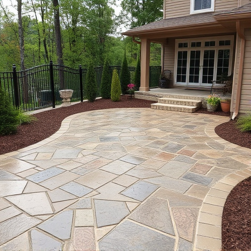 Stamped concrete patterns Oak Harbor Ohio,Stamped concrete installation process,Benefits of stamped concrete