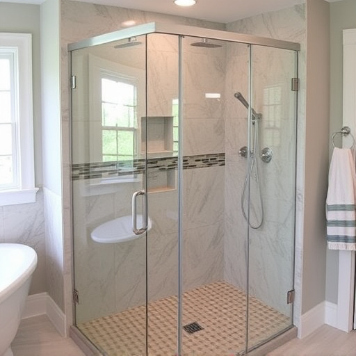 swinging shower doors lake Orion Michigan,swinging shower door designs,swinging shower door materials
