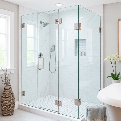 ultra clear glass shower doors lake Orion Michigan,ultra clear glass shower door features,benefits of ultra clear glass