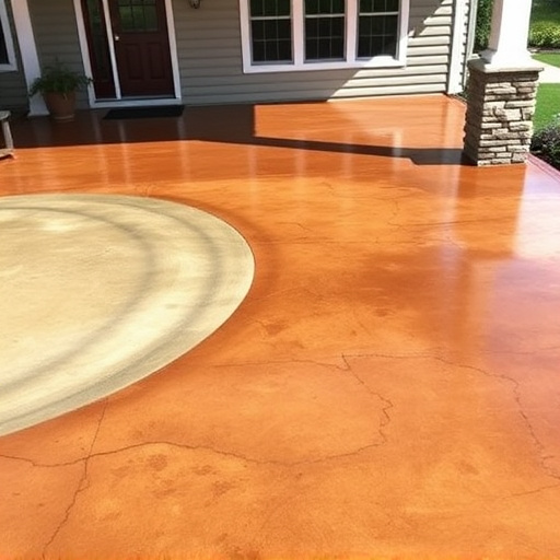 Concrete staining services Oak Harbor Ohio,Benefits of concrete staining,Acid-stained concrete