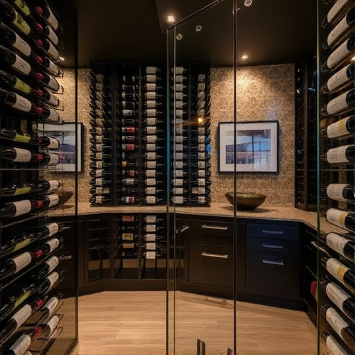 custom glass wine room toledo,custom glass wine room designs,glass types for wine rooms