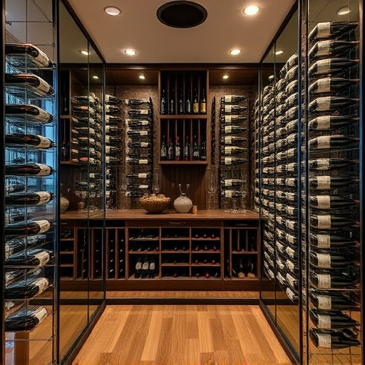 custom glass wine room toledo,custom glass wine room designs,glass types for wine rooms